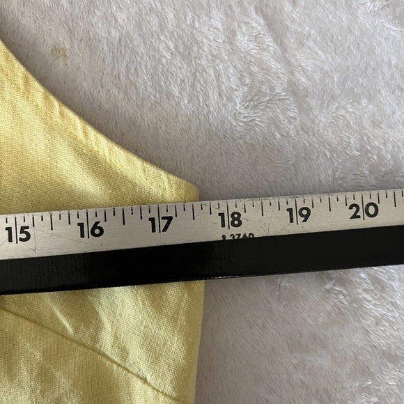Nordstrom BP Shirt Womens Large Yellow Sleeveless Square Neck Pullover - Picture 8 of 10